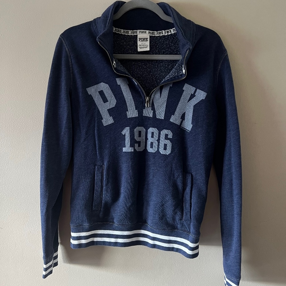 PINK half zip